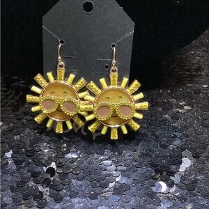 Sunshine Yellow Earrings